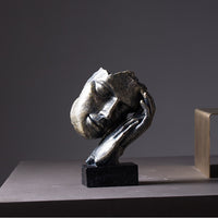 Modern Statues, Creative, Abstract Faces, Art Living Rooms, Antique Home Furnishing-statue-Golonzo