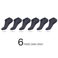 6Pairs Men Cotton Thin Breathable Socks-Socks-Golonzo