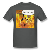 This is Fine Shirt But We Are On Fire - Unisex-Shirts and Tops-Golonzo