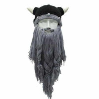 The Legendary Barbarian Viking Beard Beanie-Masks-Golonzo