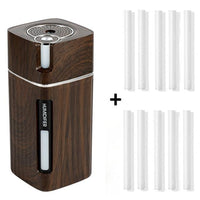Portable Mini Humidifier Wood Grain 300ML Ultrasonic Car-Air Conditioner-Golonzo