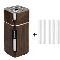 Portable Mini Humidifier Wood Grain 300ML Ultrasonic Car-Air Conditioner-Golonzo