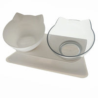 Cat Bowl With Stand Pet Feeding-Cat Supplies-Golonzo
