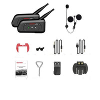 Motorcycle Bluetooth Helmet Intercom 1200M Wireless Waterproof-Motorcycle Helmet Parts & Accessories-Golonzo