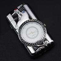 Luxurious Gold Watch Jet Lighter Gas Lighter Cigar Cigarette-lighter-Golonzo