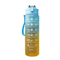 1L Water Bottle With Time Marker-Water Bottles-Golonzo