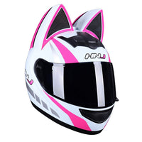 Cat Ears Motorcycle Helmet-Motorcycle Helmets-Golonzo