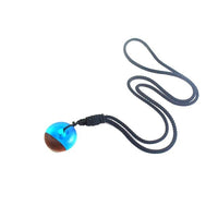 Vintage fashionable wood resin necklace pendant-Necklace-Golonzo