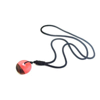 Vintage fashionable wood resin necklace pendant-Necklace-Golonzo