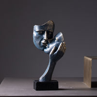 Modern Statues, Creative, Abstract Faces, Art Living Rooms, Antique Home Furnishing-statue-Golonzo