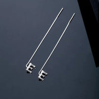 Shiny Alphabet Earrings-Earrings-Golonzo