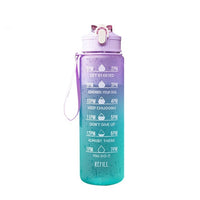 1L Water Bottle With Time Marker-Water Bottles-Golonzo