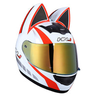 Cat Ears Motorcycle Helmet-Motorcycle Helmets-Golonzo