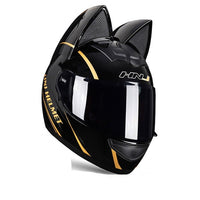 Motorcycle Helme with Cat Ear-Motorcycle Helmets-Golonzo