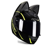Motorcycle Helme with Cat Ear-Motorcycle Helmets-Golonzo