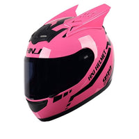 Motorcycle Helme with Cat Ear-Motorcycle Helmets-Golonzo