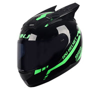 Motorcycle Helme with Cat Ear-Motorcycle Helmets-Golonzo