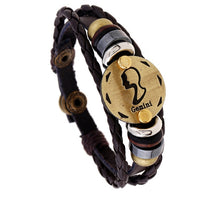 Zodiac Bracelet - Wooden Bead + Black Gallstone-Bracelet-Golonzo
