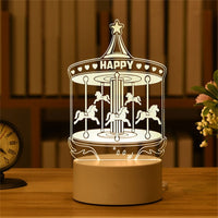 Romantic 3D Lamp-Lamps-Golonzo