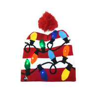 Christmas Theme LED Beanies-Hats-Golonzo