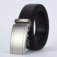 Luxury Automatic Alloy Buckle Leather Belt Business Male-Belts-Golonzo