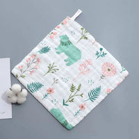 Baby Pure Cotton Printable Hanging Small Towel-Baby guards-Golonzo