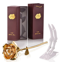 Eternal Love - Rose With Stand for Precious Gift-Artificial Flora-Golonzo