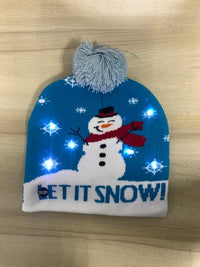 Christmas Theme LED Beanies-Hats-Golonzo