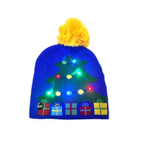 Christmas Theme LED Beanies-Hats-Golonzo