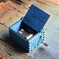 Wooden Hand Crank Queen Music Box Game Of Thrones Dragon Ball TO MY Goigeous Wife Theme Music Box-Music Boxes-Golonzo