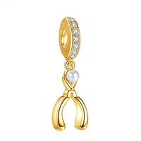 Sterling Silver Tools Scissor Dangle Charms Bracelet-Bracelets-Golonzo