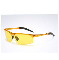 Retro Driving Polarized Sunglasses Aluminum Magnesium Frame-Sunglasses-Golonzo