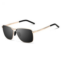 Men's Vintage Square Polarized Sunglasses-Sunglasses-Golonzo