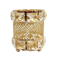 Diamond Nail Brush Holder Storage Case Bag Shining Makeup-Makeup Brushes-Golonzo