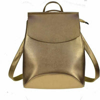 Youth Leather Fashion Women Backpack-Backpacks-Golonzo