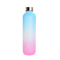 1L Water Bottle With Time Marker-Water Bottles-Golonzo