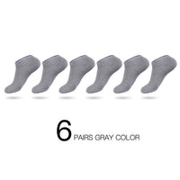6Pairs Men Cotton Thin Breathable Socks-Socks-Golonzo