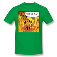 This is Fine Shirt But We Are On Fire - Unisex-Shirts and Tops-Golonzo