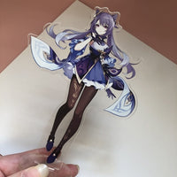 Genshin Impact Figure Stand Model Plate Desk Decor-keychain-Golonzo