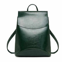 Youth Leather Fashion Women Backpack-Backpacks-Golonzo