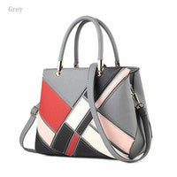 Luxury Multi Color Handbags - Soft PU Leather Tote Bag-Handbags-Golonzo