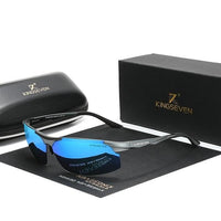Polarized Men Aluminum Driving Sunglasses-Sunglasses-Golonzo