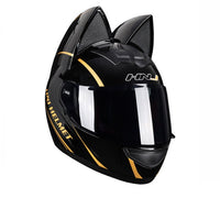 Cat Ear Motorcycle Helmet-Motorcycle Helmets-Golonzo