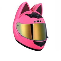 Cat Ear Motorcycle Helmet-Motorcycle Helmets-Golonzo