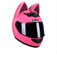 Cat Ear Motorcycle Helmet-Motorcycle Helmets-Golonzo