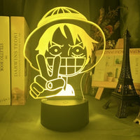 Monkey D Luffy Night Light Led Color Changing Atmosphere-LED light Bulbs-Golonzo