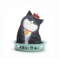 Piggy Bank Distressed Cat Limited Edition Orange Cat Version-Penguin Version-Piggy Banks & Money Jars-Golonzo