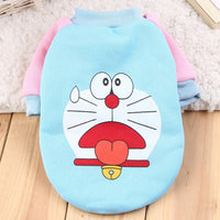 Cartoon Puppy Dog Hoodie Sweatshirt Winter Pet Clothes for Small Dogs-Dog Supplies-Golonzo