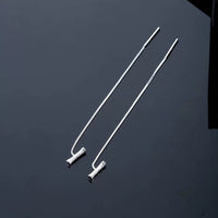 Shiny Alphabet Earrings-Golonzo