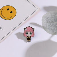 Anime Spy X Family Badge Metal Brooch Pin-Badge & Pass Holders-Golonzo